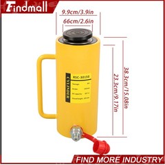Findmall 30Ton Hydraulic Cylinder Ram Single Acting 6 Inch Stroke Lifting Jack