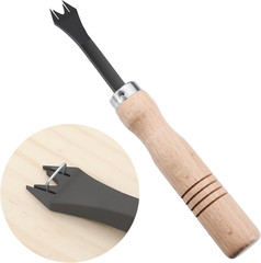Blulu 1 PCS Upholstery Staple Remover – 124 Heavy Duty Staple Remover Lifter Too