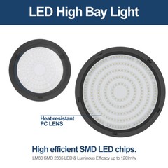 200W UFO LED High Bay Light,Commercial Warehouse led Lighting Stadium UFO Lights