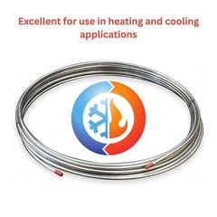 Stainless Steel Tubing Coil, Type 304 – 3/8″ OD x .020, 100 ft