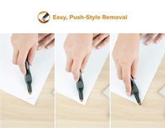 Bostitch Office Professional Magnetic Easy Staple Remover, 1 Pack, Black