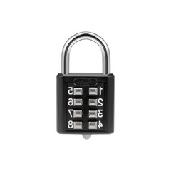 8-Digit Push Button Lock Cabinet Combination Padlock Black
