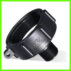275 330 2″ NPS IBC Tote Adapter, Food Grade IBC Tote Fittings Water Hose Male…