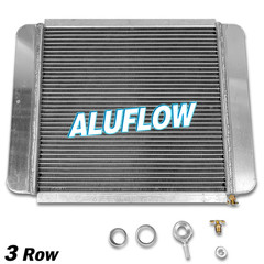209663B 24″ x 16″ Overall Universal Custom Performance Radiator Kit All Aluminum