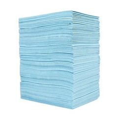 1000 OneMed Blue Dental Patient Bibs ,2+1 Ply Medical Tattoo Towel 13″x18″