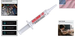 Durable 7.1g Silver Solder Paste for Metalwork – Ideal for Electronics & Jewelry