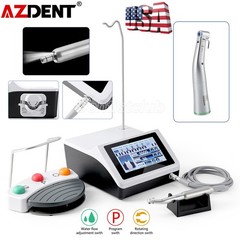 Silla plegable móvil dental portátil+unidad de turbina+lámpara LED+bandeja