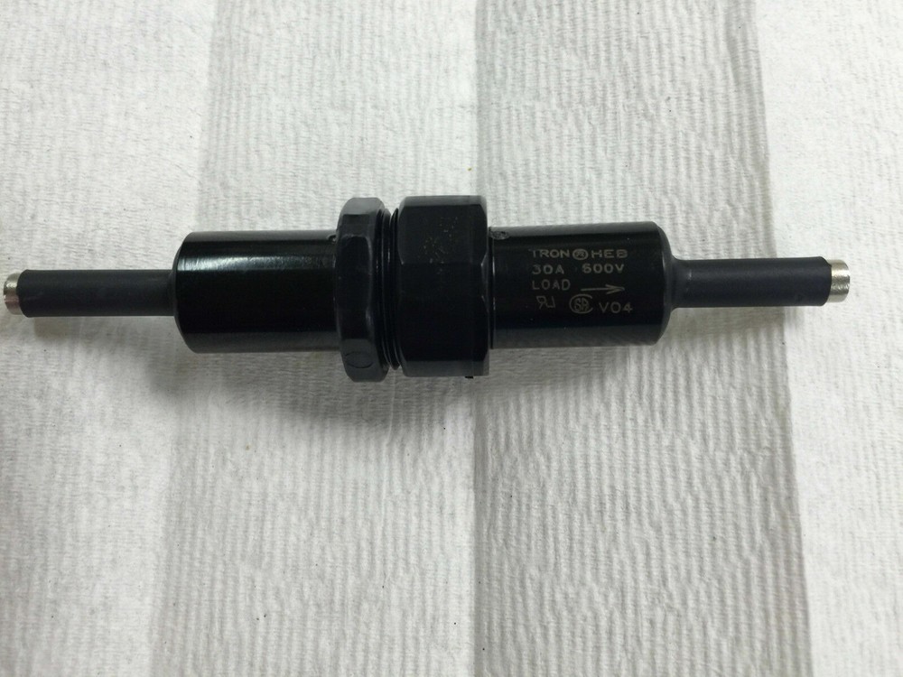 HEB-AA EATON/BUSSMANN Single in line Fuse Holder/Block 30 Amp 600 Volt