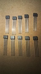 Genuine Panasonic 2SA1310s PNP silicon transistors/Lot of 10/NOS/SC72 pkg.