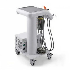 Portable Dental Mobile Delivery Unit with Air Compressor Curing Light Scaler