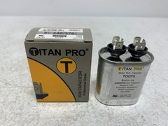 Titan Pro TOCF5 Motor Run Capacitor 5 MFD 440/370V Oval