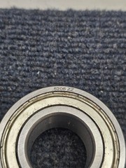 (QTY 3) 5206 ZZ Double Sealed Angular Contact Bearing 30mm x 62mm x 23.8mm