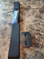 Rothco Tactical Duty Belt Heavy Duty Utility Webbing Police/Cobra Badge Lanard