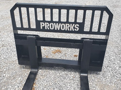 Skid Steer 48″ Pallet Forks 5500 Pound Rating Fits Bobcat Quick Attach-Free Ship
