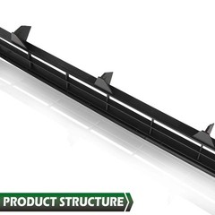 Bumper Grille Toyota Tundra Lower 2014-2016 Textured Black Plastic 531120C020