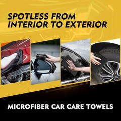 Microfiber Cleaning Cloth 12 Pack – Ultra Absorbent, Lint Free Streak Free Tow
