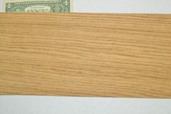 White Oak Wood Veneer Sheet 7 x 30 inches 1/42nd thick L2307-27