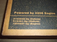 CAT CATERPILLAR 225 EXCAVATOR PARTS BOOK MANUAL S/N 51U2832-UP 61X381-UP