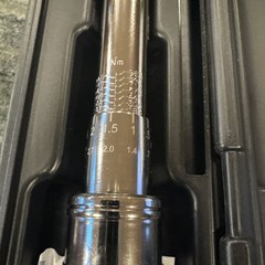 Snap-On qd2fr75b 3/8” drive sae adjustable click type flex head torque wrench