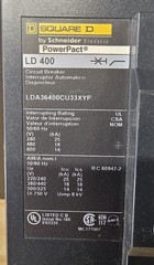 Schneider Electric LD 400 LDA36400CU33XYP Breaker