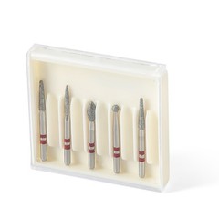 AZDENT Dental Diamond Burs Kit High Speed FG 1.6mm for Cutting Zirconia USA