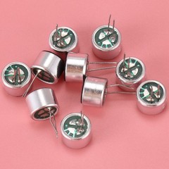 10 PCS 9.7mm x 7mm 2 Pin MIC Capsule Electret Condenser Miniphone M2D15184
