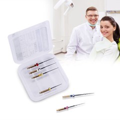 Dental Cordless LED Endo Motor 16:1 Contra Angle +6pcs Endo Motor Rotary Files