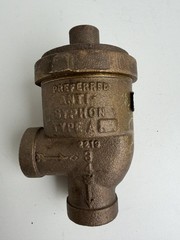 Preferred Utilities ANTI SIPHON valve 3/4″ ANTI SYPHON FUEL OIL New Old Stock