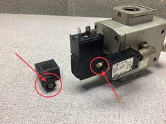 Smc NAV4000-N04-5DZ Pneumatic Solenoid Valve W/ Pressure Switch #3775FMLPT27