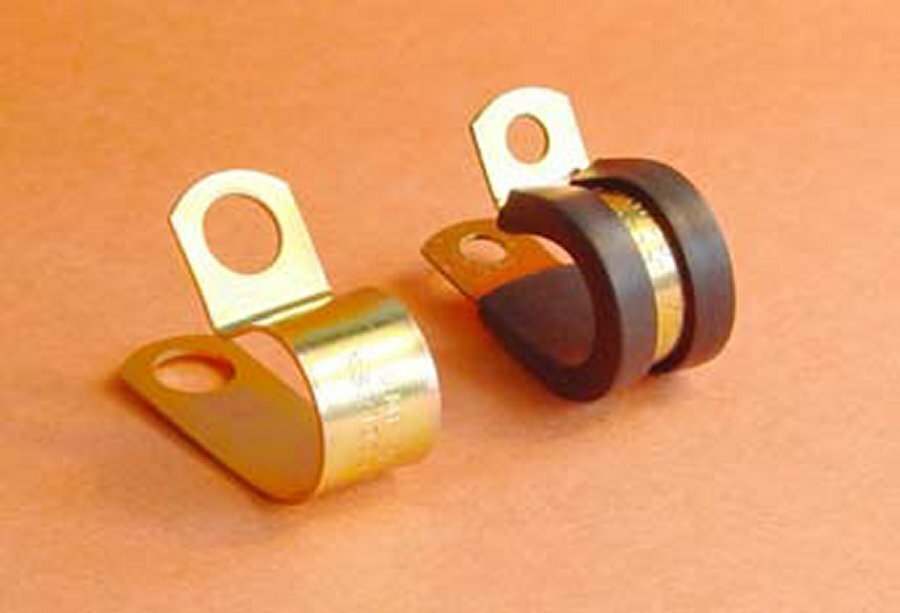 MS21333-69,NASM21333-69 Cushioned Metal Clamp Loop (Select Qty:5,10,25,50,100)