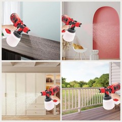 Milwaukee Paint Spray System + 1000ml Bucket (Battery Not Included)