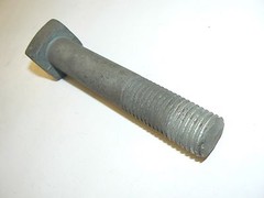 7/8″-9 x 6 1/2″ Galv. Square Head Machine Bolts – Lot of 5 Pcs.