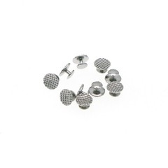 100pcs Dental Ortho Lingual Button Bondable Round/Rectangular Base Ceramic/Metal
