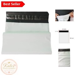 10 Pcs Self-Sealing Poly Mailers 15 X 19 Inches – Perfect for Shipping Clothes