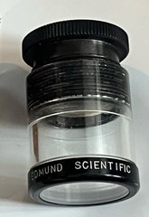 Edmund Scientific Lens Comparator Magnifier Comparator with US Made Leather Case