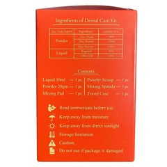 Zinc Oxide Eugenol Dental Care Kit
