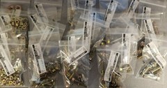856 Piece Class 10.9 Metric Flange Bolt & Flange Nut Yellow Assortment Kit