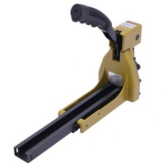 Carton Stapler w/100 Staples for Sealed Boxes, Cartons, Corrugated Cardboard