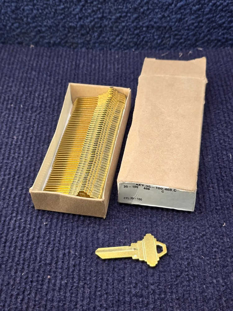 (QTY 50) Schlage 35-100.468.C: Key Blanks For Residential & Commercial C-Keyway