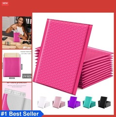 Bubble Mailers 6×10 Inches 25 Pack Padded Envelopes Self Seal Pink Shipping Bags