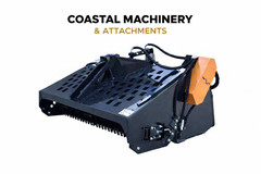 Skid Steer Landscape Rake Rock Hound Harley Rake Soil Conditioner Attachment