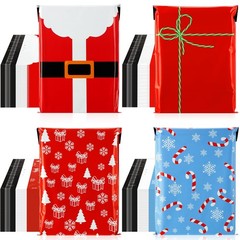 200 Pcs Large Christmas Poly Mailers 10 x 13 Inch Waterproof Christmas Mailer…