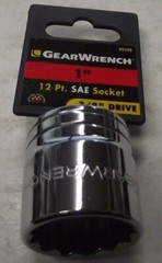 Gearwrench 80508 3/8″ Drive 12 point Socket 1″