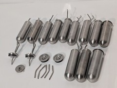 [12] 00579 Centrifuge Rotor Tester Tube Inserts, Sorvall & Du Pont