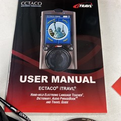 ECTACO Speech Guard GI-5 Multilingual Speech Translator accessories. NEW.