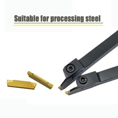 MGEHR1010-1.5 CNC Lathe Turning Tool Holder + MGMN150-G Grooving Cut Off Insert