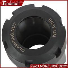 Findmall ER32 Collet Block Spring Hex & Square Chuck Holder For CNC Machine