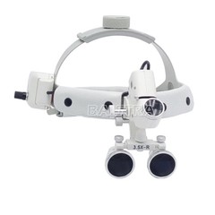 Dental Surgical Headband Loupes Glasses with LED Head Light DY-106 3.5X-R