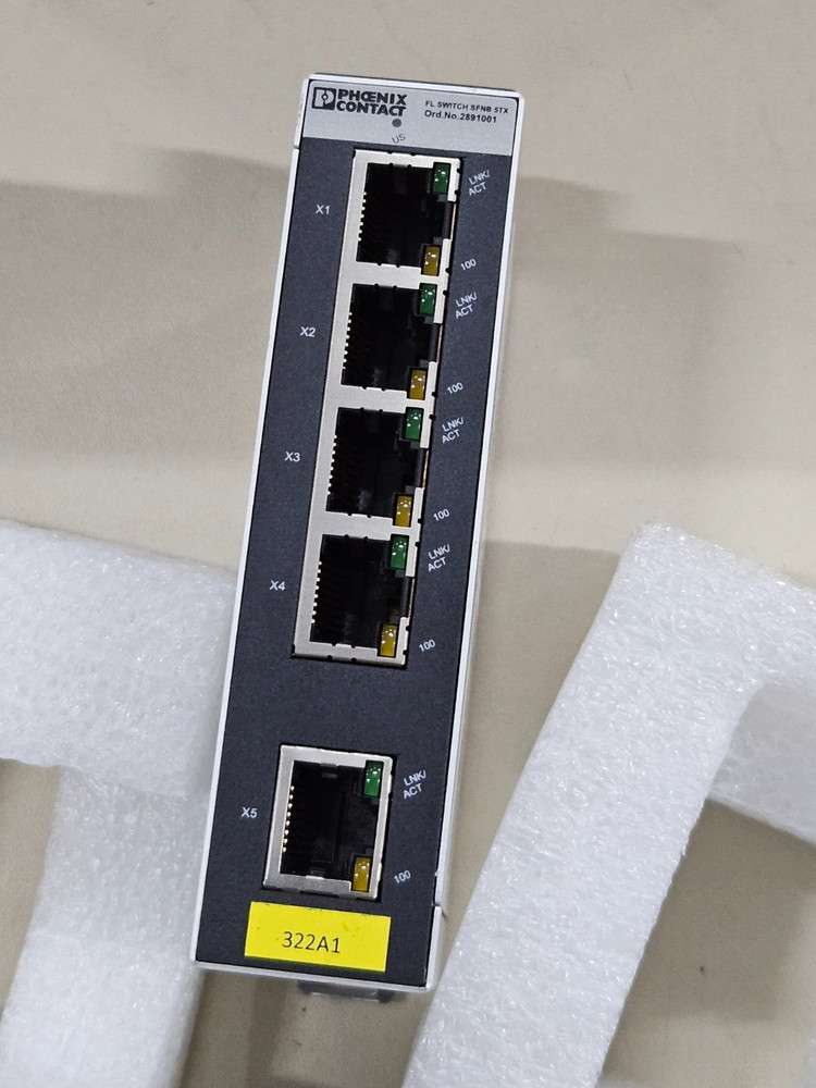 PHOENIX CONTACT 2891001 FL SWITCH SFNB 5TX NEW