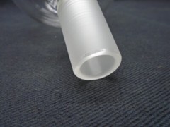 Kimble KONTES Glass 500mL Kugelrohr Single Distilling Bulb Ball Tube 24/40 Jts